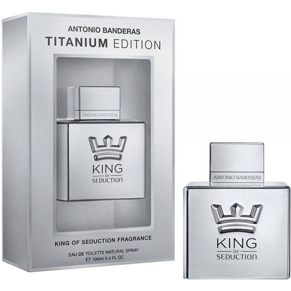 Antonio Banderas King of Seduction Titanium Edition туалетная вода