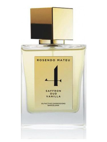 Rosendo Mateu №4 Saffron, Oud, Vanilla парфюмированная вода