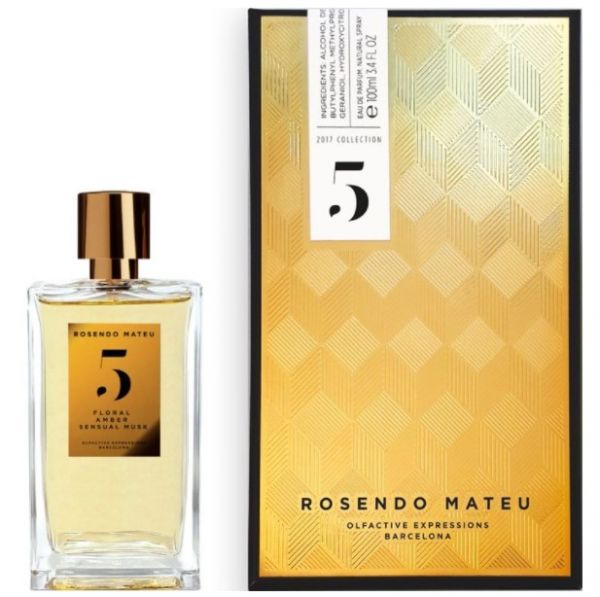 Rosendo Mateu №5 Floral, Amber, Sensual Musk парфюмированная вода