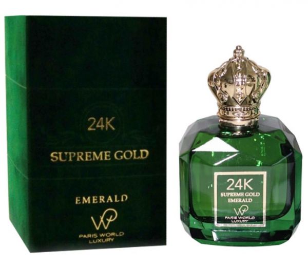 Paris World Luxury 24K Gold Emerald парфюмированная вода