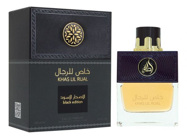 Lattafa Perfumes Khas Lil Rijal Black Edition парфюмированная вода