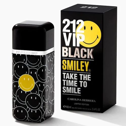 Carolina Herrera 212 VIP Black Smiley парфюмированная вода