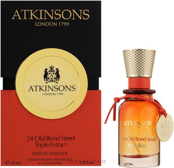 Atkinsons 24 Old Bond Street Triple Extract Mystic Essence Oil духи