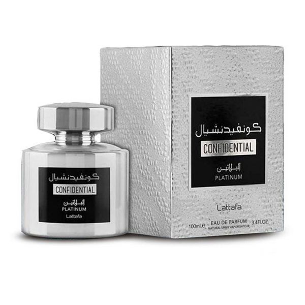 Lattafa Perfumes Confidential Platinum парфюмированная вода