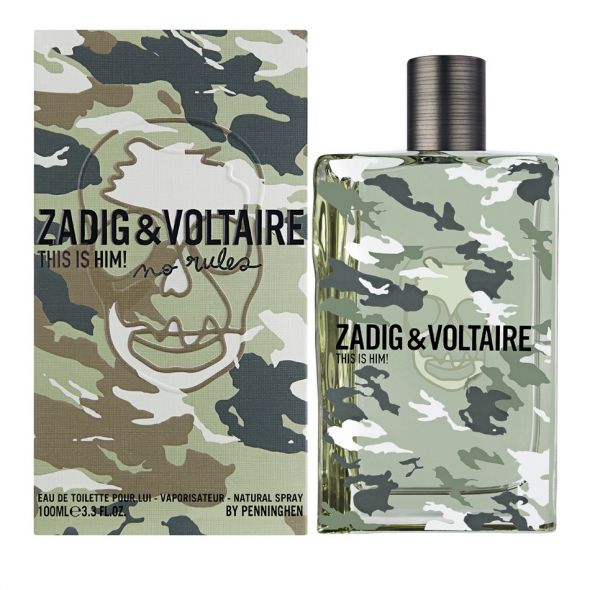 Zadig & Voltaire This Is Him! No Rules парфюмированная вода