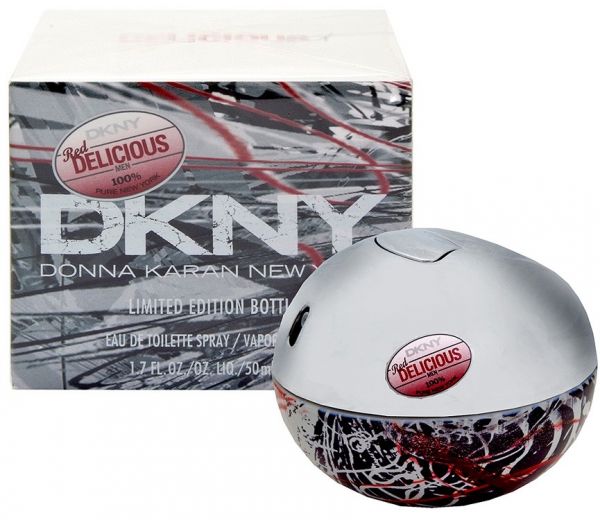 Donna Karan DKNY Be Delicious Red Аrt Men Limited Edition туалетная вода