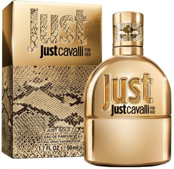 Roberto Cavalli Just Cavalli Gold For Her парфюмированная вода