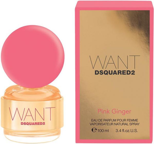 DSquared2 Want Pink Ginger парфюмированная вода